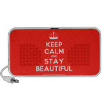 [Knitting crown] keep calm and stay beautiful  Doodle Speakers