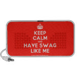 [Crown] keep calm and have swag like me  Doodle Speakers