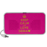 [Crown] keep calm and love sidra [Love heart]  Doodle Speakers