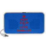 [Crown] keep calm and love aimie-lee  Doodle Speakers