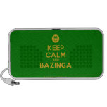 [Smile] keep calm and bazinga  Doodle Speakers