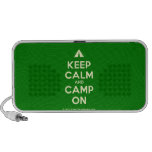 [Tent] keep calm and camp on  Doodle Speakers