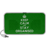 [Crown] keep calm and stay organised  Doodle Speakers