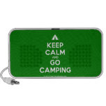 [Tent] keep calm and go camping  Doodle Speakers