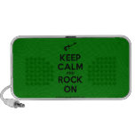 [Electric guitar] keep calm and rock on  Doodle Speakers