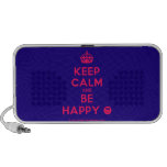 [Crown] keep calm and be happy [Smile]  Doodle Speakers