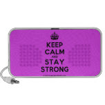 [Crown] keep calm and stay strong  Doodle Speakers