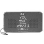[No Crown] you must know what's good?  Doodle Speakers
