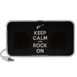[Electric guitar] keep calm and rock on  Doodle Speakers