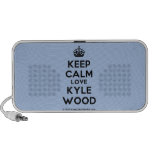 [Crown] keep calm love kyle wood  Doodle Speakers