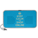 [Crown] keep calm and shop online  Doodle Speakers