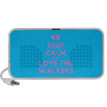 [Feet] keep calm and love the walkers  Doodle Speakers