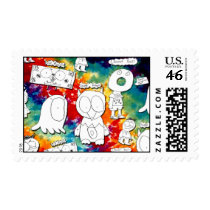 Doodlemania Postage Stamp