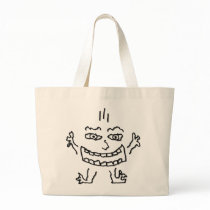 DoodleNut wild character 0002 Tote Bag