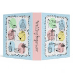 Doodles Wedding Organizer Planner binders