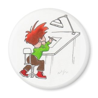 doodling magnet