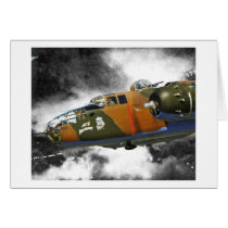 Doolittles Raiders B-25 Greeting Cards