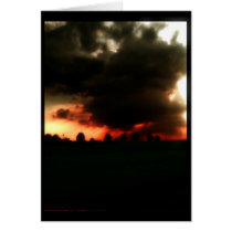 Doom brought by clouds (card) by Genaro Doom brought by clouds (card)