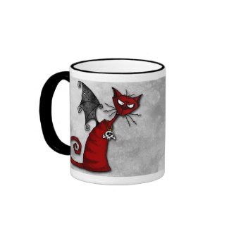 doom kitty mug mug