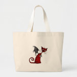 doom kitty (no txt) tote bag