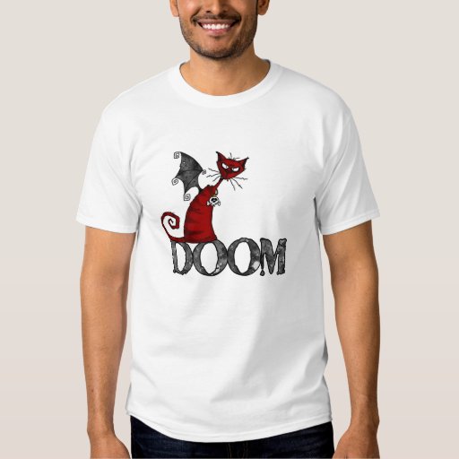 doom is near kitten shirt