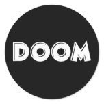 Doom Sticker