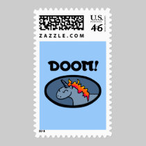 Doom Unicorn stamps