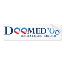 Doomed 08 Bumper Sticker bumper stickers