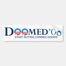 Doomed 08 Bumper Sticker