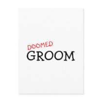 Doomed Groom 2 Postcard