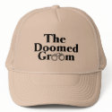 Doomed Groom hats by BacheloretteGirl Doomed Groom hats