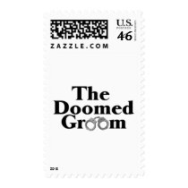 Doomed Groom Postage Stamp