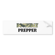 DoomsDay Prepper Bumper Sticker