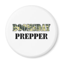 DoomsDay Prepper Refrigerator Magnets