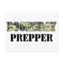 DoomsDay Prepper Postcards