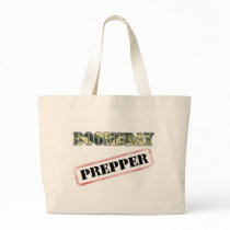 DoomsDay Prepper Stamp Tote Bags
