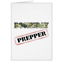 DoomsDay Prepper Stamp Card