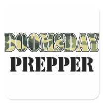 DoomsDay Prepper Stickers
