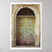 Door-Acciaroli,Italy Print