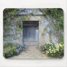 Door at Haddon Hall in Derbyshire Mousepad