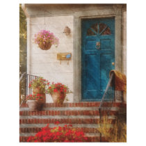 Door - Blue Front Door letterhead by suburbanscenes Door - Blue Front Door letterhead