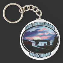 Door Co. , WI Farmhouse keychains