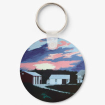 Door Co. , WI Farmhouse keychains by popcultureme Door Co. , WI Farmhouse keychains