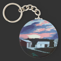 Door Co. , WI Farmhouse keychains