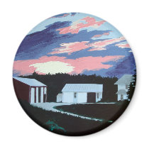 Door Co. , WI Farmhouse magnets