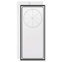 Door Hangar Template No Trim rack cards