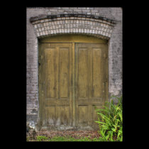 Door I Brown & Grey posters