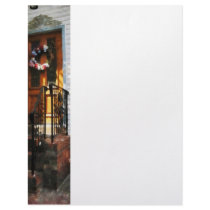 Door in Dappled Sunshine Custom Letterhead