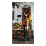 Door in Dappled Sunshine Photo Greeting Card