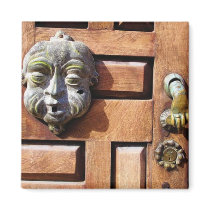 Door Knocker Mexico Magnet by rainbowdharma Door Knocker Mexico Magnet